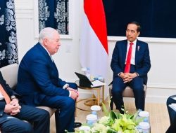 Terima Chairman Freeport McMoRan, Presiden Jokowi Sambut Baik Pembahasan Penambahan Saham Freeport di Indonesia