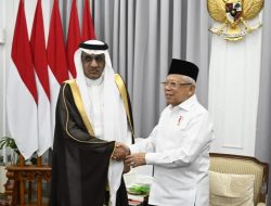 Terima Kunjungan Dubes Arab Saudi untuk Indonesia, Wapres Ma’ruf Amin Minta Perkuat Hubungan Bilateral Kedua Negara