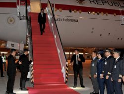Usai Lawatan dari Dua Negara, Presiden Jokowi Tiba di Tanah Air