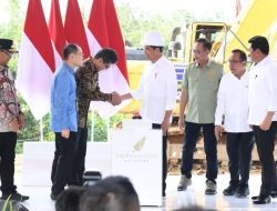 Presiden Joko Widodo Letakkan Batu Pertama Pembangunan Apartemen Berkonsep Hijau di Ibu Kota Nusantara
