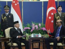 Bertemu Presiden Singapura, Wapres Ma’ruf Amin Ajak Pererat Kerja Sama Kedua Negara
