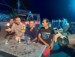 Bhabinkamtibmas Polsek Kawasan Muara Baru Ajak ABK Pelabuhan Sukseskan Pemilu Damai 2024