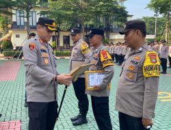 HUT Polda Metro Jaya Ke-74, Kapolres Tangsel Berikan Reward Ke Bhabinkamtibmas Berprestasi