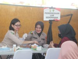 Hut Polda Metro Jaya Ke 74 Biddokkes Gelar Baksos di Rusun Cilincing Jakarta Utara