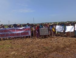 Gelar Aksi di Tengah Sawah, Petani Banten Dukung Pengadilan kabulkan Praperadilan Firli Bahuri
