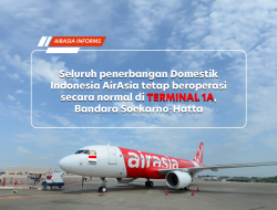 Indonesia AirAsia Tunda Rencana Relokasi Seluruh Penerbangan Domestik ke Terminal 2 Bandara Soekarno-Hatta