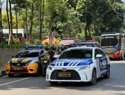 Jaga Kamtibmas Kondusif Polda Metro Jaya gelar Patroli Skala Besar