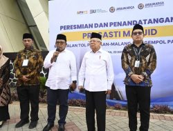 Jelang Libur Nataru, Wapres Ma’ruf Amin Ingatkan Pengguna Jalan agar Utamakan Keselamatan