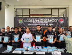 Jelang tahun Baru, Polres Tangsel Ungkap Kasus Narkotika Jenis Ganja Sebesar 27,3 Kg