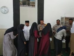 Jumat Berbagi Dengan Santunan Anak Yatim Dan Doa Bersama Personil Polsek Cakung