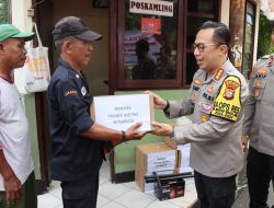 Kapolres Metro Jaksel Melaksanakan Pengecekan Pos Kamling di Setiabudi dan Sosialisasi Pemilu Damai
