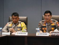 Karoops Polda Metro Jaya Terima Kunjungan Tim Supervisi Ops Lilin Mabes Polri