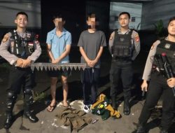 Kepergok Bawa Senjata Tajam, Dua Remaja Ini Diamankan Polisi