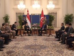 Momen Presiden Singapura Tanya Wapres Ma’ruf Amin Tentang Kondisi Politik Indonesia Jelang Pemilu 2024
