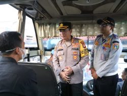 Pantau Pos Terpadu Terbus Kp Rambutan Kapolres Jakarta Timur siagakan 650 personil pengamanan