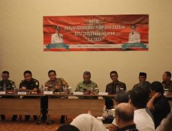 Rapat Forkopimda Kota Tangsel Persiapan Pengamanan Nataru 2023/2024