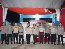 Tinjau Pos Pengamanan, Kapolres : Siap Berikan Rasa Aman Malam Pergantian Tahun 2024
