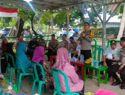 Wakapolres Metro Jakarta Selatan AKBP Harun, S.I.K., S.H., M.H., Giat Satkamling Di Pos Rw. 3, Jl. Pancoran Barat