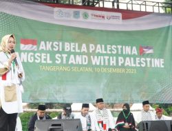 Airin Rachmi Diany Ajak Warga Terus Membantu dan Mendukung Perjuangan Bangsa Palestina