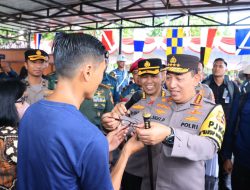 Wujudkan Pemilu Damai, Panglima TNI dan Kapolri Gelar Kegiatan Bhakti Sosial dan Bhakti Kesehatan