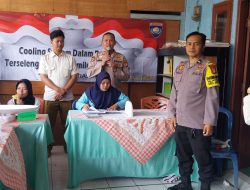 Cooling System Jelang Pemilu 2024, Polsek Jatiasih Sambang ke Warga