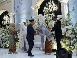 Hadiri Akad Nikah Putri Stafsus, Wapres Ma’ruf Amin Sampaikan Doa Pernikahan untuk Kedua Mempelai