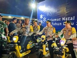Kapolda Metro Jaya Pantau Malam Tahun Baru di Ancol Naik Sepeda Listrik