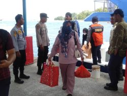 Polsek Kepulauan Seribu Utara Siapkan Pengamanan dan Pelayanan Humanis di Dermaga Utama Pulau Pramuka