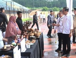 Presiden Joko Widodo Bersilaturahmi dengan Para Peserta Program Mekaar di Magelang