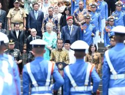 Momen Presiden Joko Widodo Resmikan Graha Utama Akademi Militer Magelang
