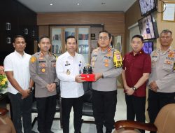 Silaturahmi Harmonis Kapolres Metro Depok Dengan Kepala Kantor Imigrasi Kota Depok
