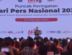 HPN 2024, Presiden Joko Widodo Sampaikan Dua Pesan untuk Insan Pers Indonesia