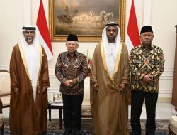 Pertemuan Wapres Ma’ruf Amin dengan Menteri Energi dan Infrastruktur PEA, Bahas Peningkatan Kerja Sama Berbagai Bidang