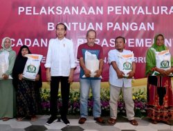 Presiden Joko Widodo Tegaskan Bantuan Pangan Bulog Merupakan Solusi Hadapi Kenaikan Harga