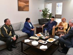 Transit di Auckland, Wapres Ma’ruf Amin Lanjutkan Perjalanan ke Wellington