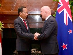 Presiden Joko Widodo Bahas Peningkatan Dagang hingga Kerja Sama Pasifik dengan PM Selandia Baru