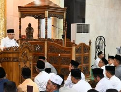 Malam Ke-4 Ramadan 1445 H, Wapres Ma’ruf Amin Salat Tarawih di Masjid Al Uswah Tanjungpinang