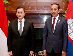 Bertemu PM Hun Manet, Presiden Joko Widodo Tingkatkan Kerja Sama dengan Kamboja