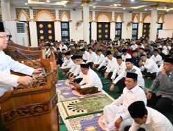 Tausiah di Masjid Al Uswah Tanjungpinang, Wapres Ma’ruf Amin Ingatkan Puasa sebagai Penahan Hawa Nafsu dan Pelatih Kesabaran