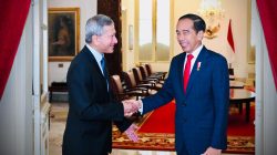 Presiden Jokowi Terima Kunjungan Kehormatan Menlu Singapura