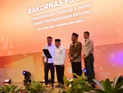 Wapres Ma’ruf Amin Buka Rakornas Penanggulangan Bencana 2024