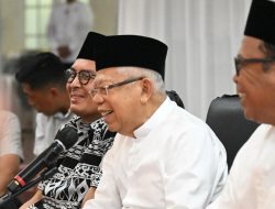 Wapres Ma’ruf Amin Harapkan Media Terus Bantu Pemerintah Jaga Kondusivitas Situasi Pascapemilu