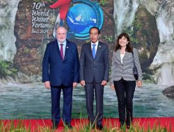 KTT World Water Forum Ke-10, Presiden Joko Widodo Sambut para Pemimpin Delegasi
