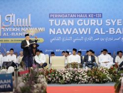 Hadiri Haul ke-131, Wapres Ma’ruf Amin Sebut Syekh Nawawi Al-Bantani sebagai Transmitter Para Ulama