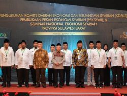 Hadiri Pengukuhan KDEKS Sulbar, Wapres Ma’ruf Amin Tekankan Peran KDEKS Bumikan Ekonomi dan Keuangan Syariah