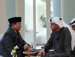 Prabowo Subianto Kunjungi Presiden MBZ di UEA