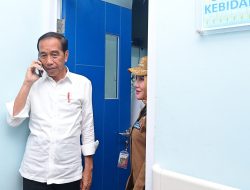 Momen Presiden Jokowi Telepon Pak Bas Saat Tinjau RSUD dr. Sobirin