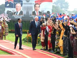 Presiden Jokowi Sambut Kunjungan Kenegaraan Gubernur Jenderal Australia di Istana Bogor