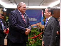 Presiden Jokowi Tekankan Tiga Hal Saat Berjumpa Bilateral dengan Presiden Fiji di Bali