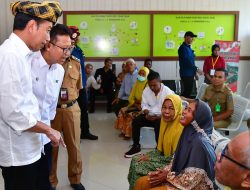 Presiden Jokowi Tinjau Pelayanan Kesehatan di RSUD Baharuddin Kabupaten Muna